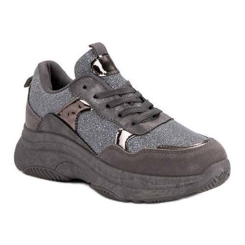 Brokatowe Sneakersy Na Platformie r.41 na Arena.pl