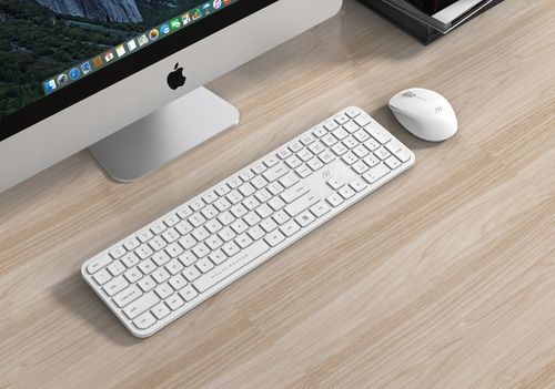 PEŁNOWYMIAROWA BEZPRZEWODOWA KLAWIATURA BLUETOOTH MEMBRANOWA BIAŁA na Arena.pl