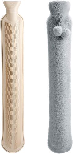 Długi termofor 2L w pluszowym pokrowcu 73 x 14cm na Arena.pl