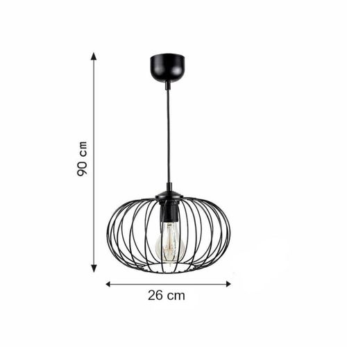 Lampa wisząca Ellisoide Nera na Arena.pl