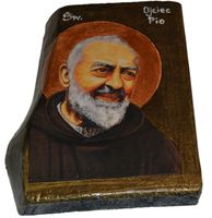 Ikona Święty Ojciec Pio patron spowiedników