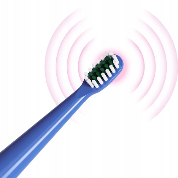 SZCZOTECZKA SONICZNA DLA DZIECI ELEKTRYCZNA DO ZĘBÓW 3 TRYBY 4 KOŃCÓWKI zdjęcie 2