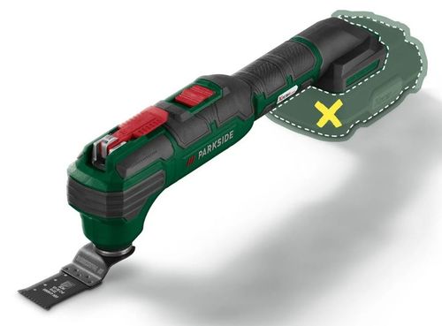 NARZĘDZIE WIELOFUNKCYJNE AKUMULATOROWE MULTITOOL PARKSIDE PAMFW 20-lI na Arena.pl