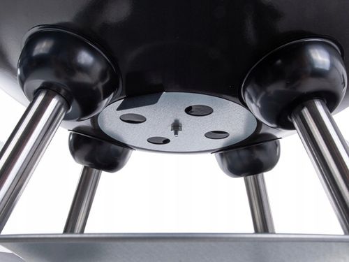 Grill węglowy okrągły z pokrywą i pokrowcem 39cm na Arena.pl