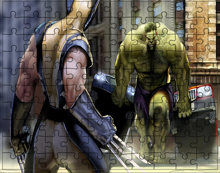Puzzle Hulk zdjęcie 1