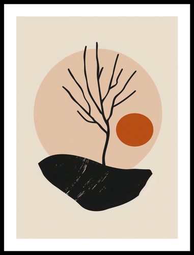 Plakat 40x55cm Nagie Drzewo na Arena.pl