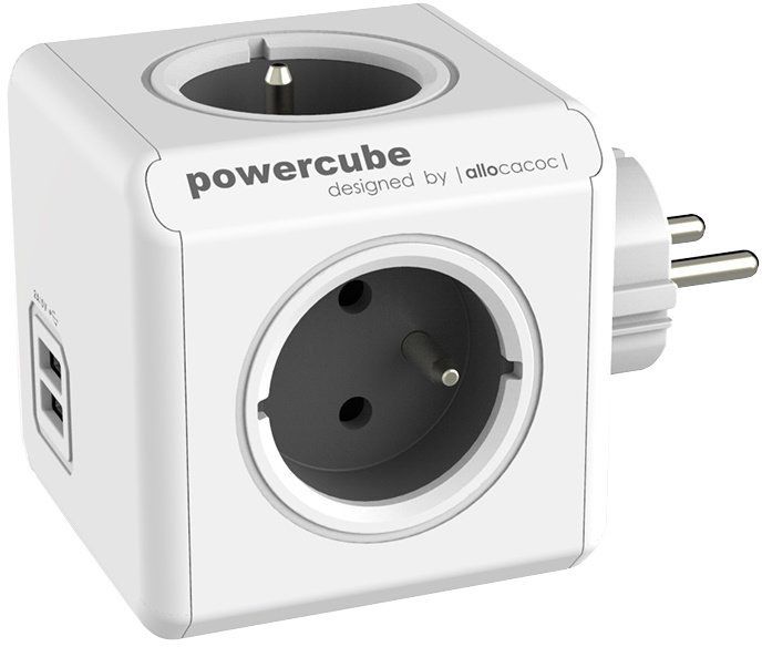 Allocacoc Przedłużacz PowerCube Original USB Grey zdjęcie 13