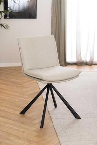 Krzesło Flynn beżowe na Arena.pl