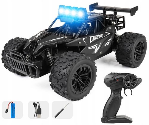 SAMOCHÓD ZDALNIE STEROWANY AUTO TERENOWE RC AUTKO PILOT LED ZABAWKA PREZENT na Arena.pl