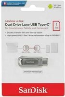 PenDrive SanDisk Dual Drive Luxe 1TB USB-C / USB 3.0 Pamięć Flash Srebrny