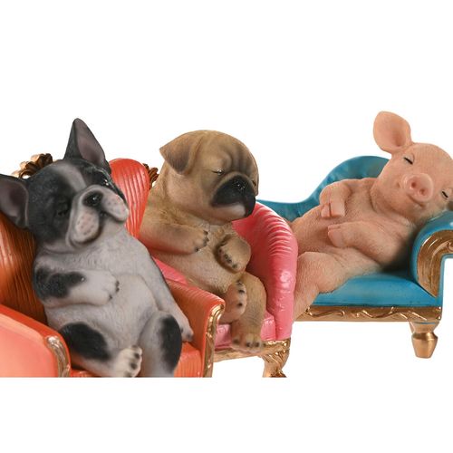 Figurka Dekoracyjna Home ESPRIT Wielokolorowy 15 X 9,5 X 14 CM (3 Sztuk) na Arena.pl