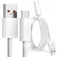Kabel niktrade USB - USB typ C 1 m biały