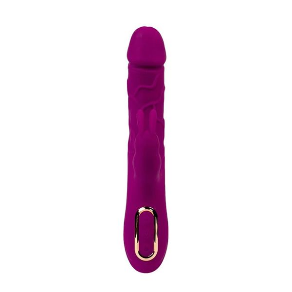 rabbit vibrator - 10 different modes of vibration and heating function zdjęcie 4