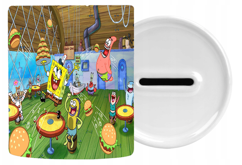 Skarbonka Ceramiczna - SpongeBob Kanciastoporty na Arena.pl