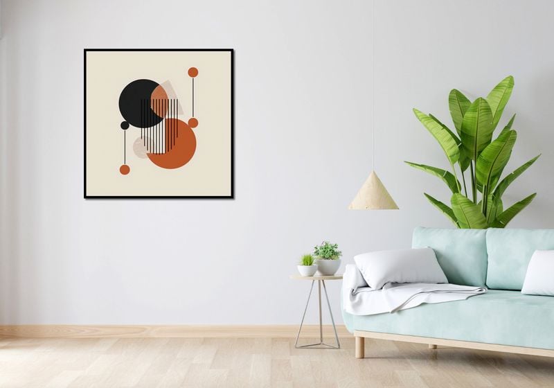 Plakat 90x90cm Dynamika i Kształt zdjęcie 4