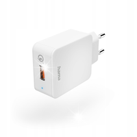 Ładowarka sieciowa HAMA Qualcomm Quick Charge 3.0 19.5W Biały