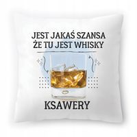 Poduszka Dla Ksawerego Na Urodziny Ze Zdjęciem Na Prezent Biała 40X40 Cm