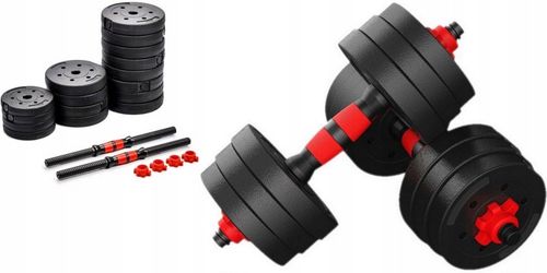 HANTLE REGULOWANE INPOWER 2 x 20 KG = ZESTAW HANTLI 40 KG na Arena.pl