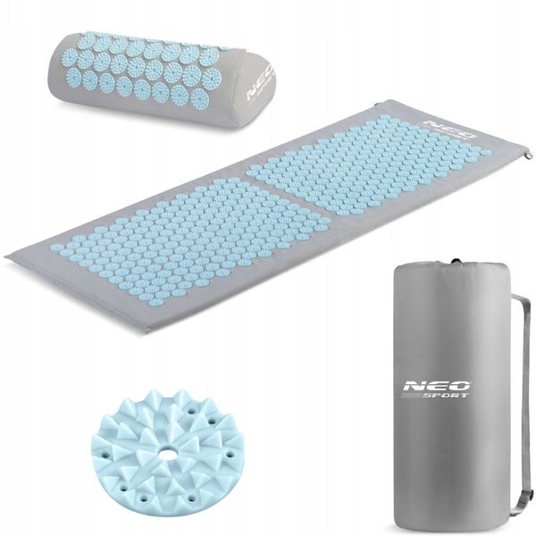 MATA DO AKUPRESURY Z KOLCAMI + PODUSZKA + TORBA zdjęcie 4