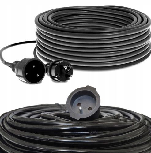 PRZEDŁUŻACZ BUDOWLANY OGRODOWY 3 x 2,5mm 20m GRUBY na Arena.pl