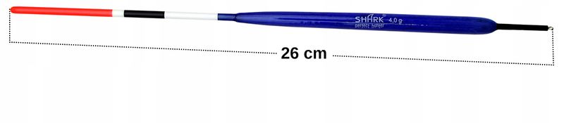 Spławik Przelotowy z BALSY SHARK Perfekt Hunter 4,0 g 26 cm zdjęcie 2