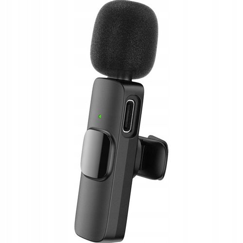 Bezprzewodowy mikrofon krawatowy Apexel do iPhone na Arena.pl