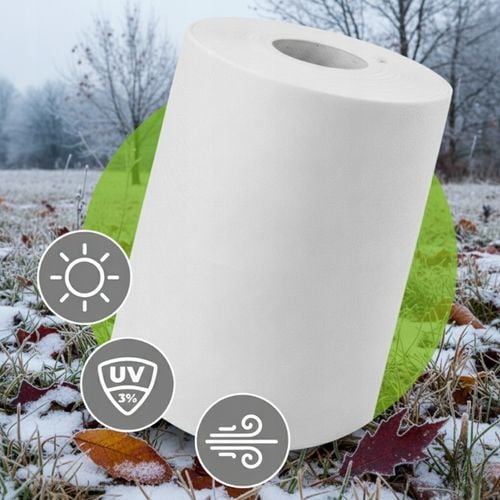 AGROWŁÓKNINA BIAŁA GF 1,6x30m 50g Jesienno/ZIMOWA OKRYCIOWA OTULINA na Arena.pl