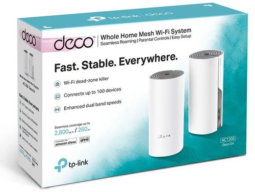 DOMOWY SYSTEM WI-FI TP-LINK DECO E4 (2-pack) na Arena.pl