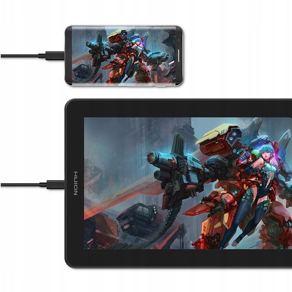 Tablet graficzny HUION Kamvas 13 black zdjęcie 3