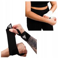 OWIJKI NA NADGARSTKI USZTYWNIACZE STABILIZATORY BANDAŻE NA TRENING SIŁOWNIE