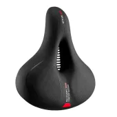 Siodełko rowerowe Rockbros AQ-6090R - czarno-czerwone