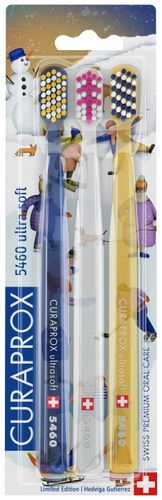 Szczoteczki Curaprox CS 5460 Ultra soft 3szt WINTER Gutierrez na Arena.pl