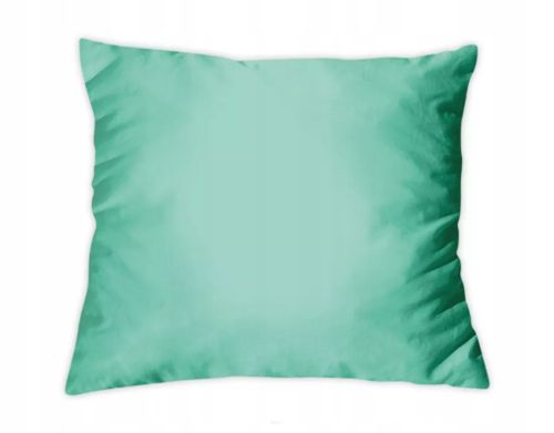Poszewka satyna bawełniana 50x60 Bielbaw miętowa na Arena.pl