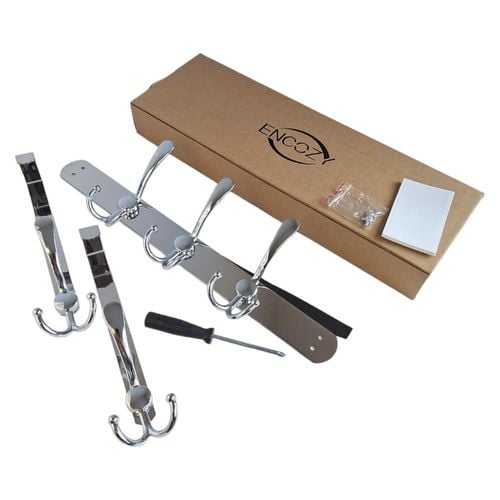 Wieszak na Drzwi ze Stali Nierdzewnej 15 Haczyków na Arena.pl