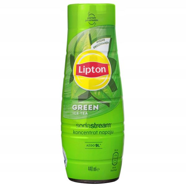 SYROPY SODASTREAM LIPTON ICE TEA CYTRYNA GREEN ZIELONA HERBATA zdjęcie 2