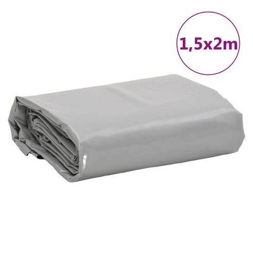 Plandeka, szara, 1,5x2 m, 650 g/m² na Arena.pl