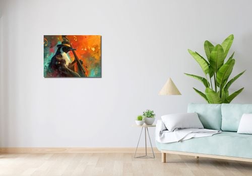 Obraz 70x50cm Pingwinia Nuta na Arena.pl