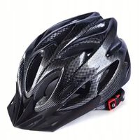 KASK ROWEROWY Carbon REBEL ROWER MĘSKI DAMSKI REGULOWANY WYGODNY 58-61 L