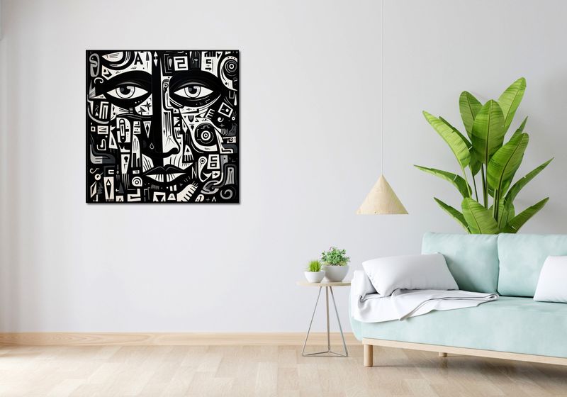 Plakat 90x90cm Labirynt Myśli zdjęcie 4