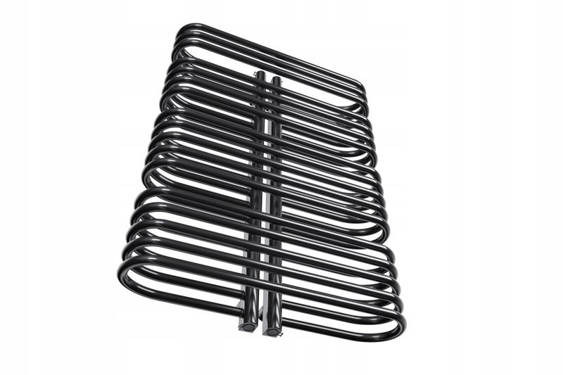 GRZEJNIK ŁAZIENKOWY NEO 1120x550 CZARNY POŁYSK zdjęcie 3