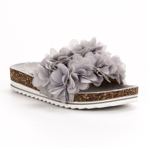 Modne Szare Klapki r.40 na Arena.pl