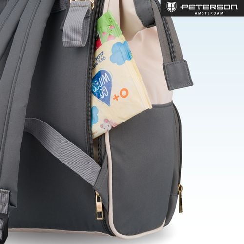 plecak materiałowy ptn jmb-01-6765 cream gray na Arena.pl