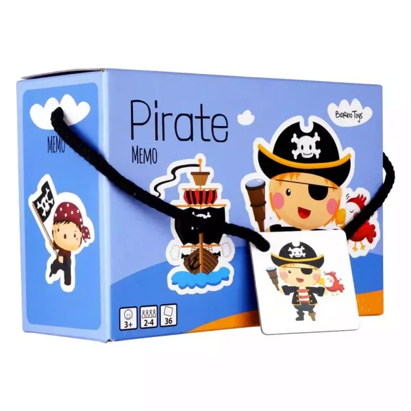 Memory dla dzieci 36el Piraci zdjęcie 1