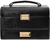 Elegancki Kuferek Na Biżuterię Kosmetyki Prezent Organizer Szkatułka