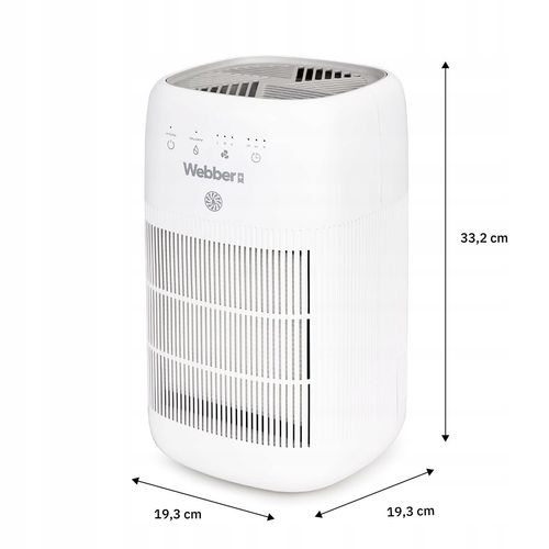 Osuszacz powietrza Webber Q10 45W Timer Biały na Arena.pl