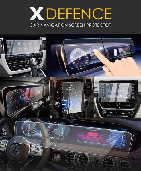 2w1 SZKŁO OCHRONNE NA NAWIGACJĘ EKRAN DO MAZDA CX 5 2017-2020 zdjęcie 5