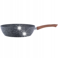 Patelnia granitowa głęboka wok 24cm indukcja KAMILLE