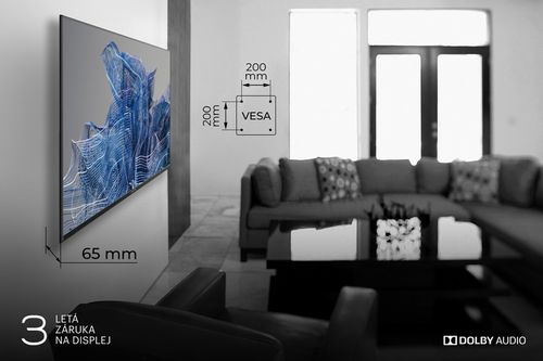 Telewizor KIVI 40F740NB 40" LED AndroidTV WiFi FULL HD SMART na Arena.pl