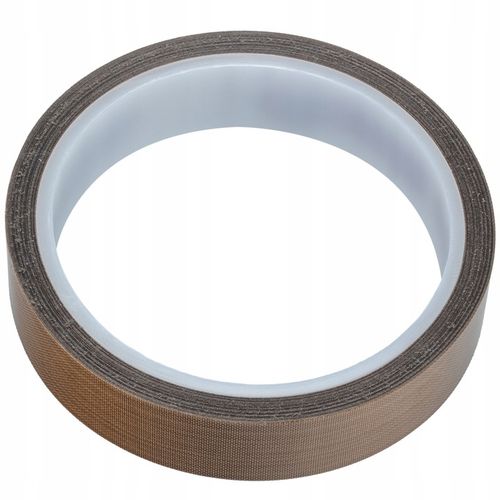 TAŚMA TEFLONOWA OCHRONNA 300°C Z KLEJEM DO ZGRZEWARKI 10M 0,18MM 50MM HQ na Arena.pl