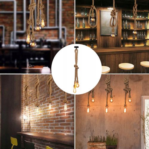 Lampa wisząca Interlook Modern Loft 2 -punkty światła E27 na Arena.pl